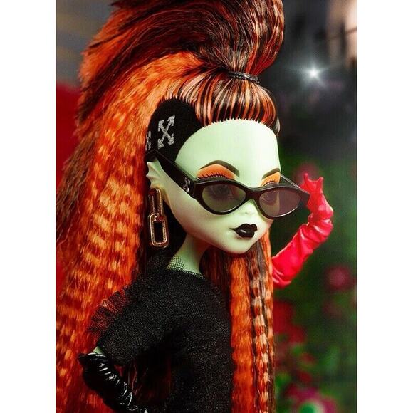 Off-White™ c/o Monster High • Electra Melody Doll •...